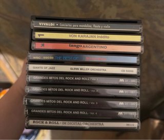 Colección 10 CDs Música Clásica, Jazz, Rock