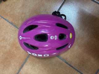 Casco de bici infantil rosa Talla M