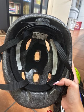 Casco de bici infantil rosa Talla M