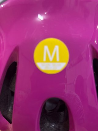 Casco de bici infantil rosa Talla M