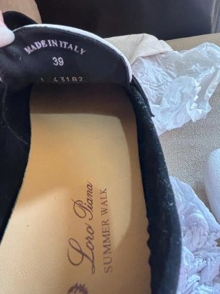 Mocasines Loro Piana Summer Walk Negro