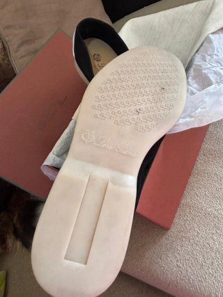 Mocasines Loro Piana Summer Walk Negro