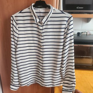Zara Basic blusa tejido ligero T.L