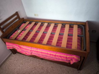 Cama nido madera con cajones