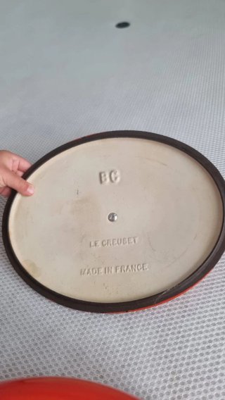 Olla Le Creuset Naranja Ovalada