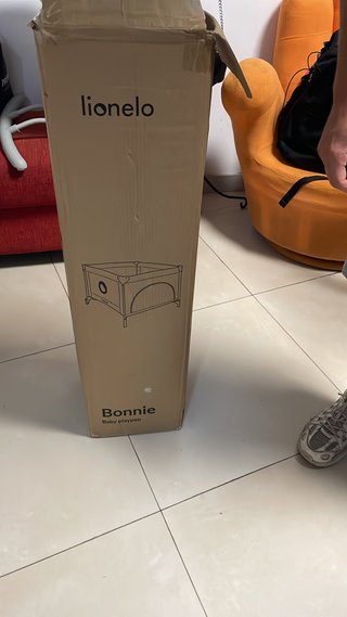 Parque infantil plegable Lionelo Bonnie