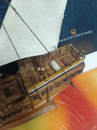 Barco antiguo Galeón Antiguo Hecho a Mano madera