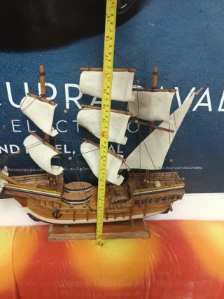Barco antiguo Galeón Antiguo Hecho a Mano madera