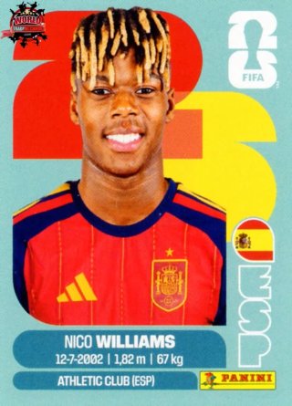 Cromo Nico Williams