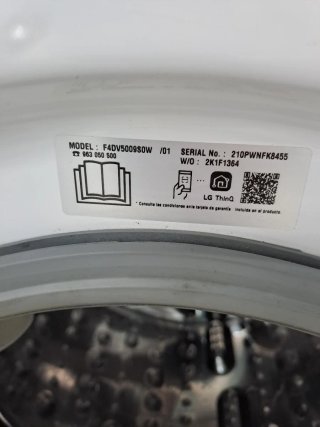 Lavadora Secadora LG ThinQ 9/6kg 1400rpm