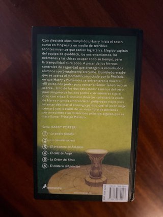 Harry Potter y el misterio del príncipe