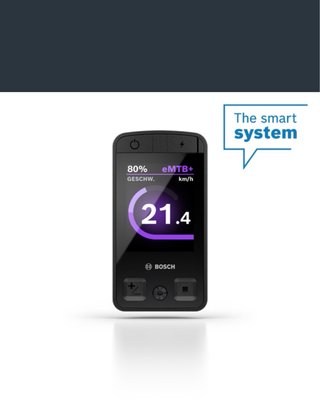 Pantalla Bosch Kiox 400C Smart System.
