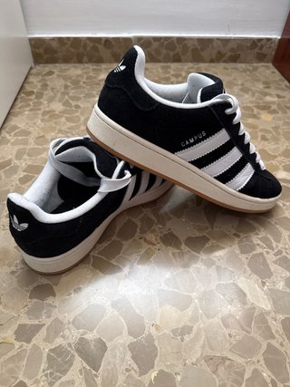 Zapatillas Adidas Campus Negras Talla 43