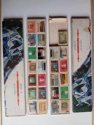 Cajas Cerillas Coleccionables Televisores Vanguard