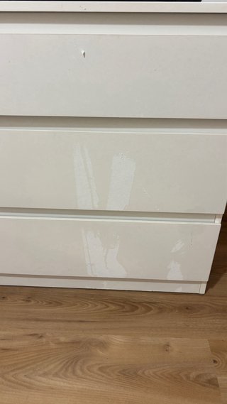 Cómoda Malm 6 cajones Ikea Blanca