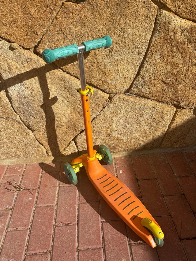 Patinete 3 Ruedas Infantil Naranja