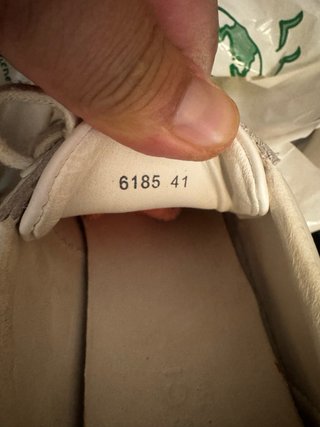 Zapatillas Gucci Blancas Piel Talla 41