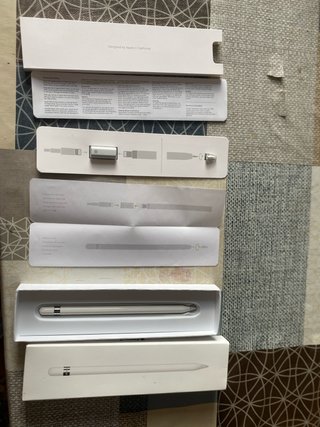 Apple Pencil Nuevo Caja Pocas Manchas