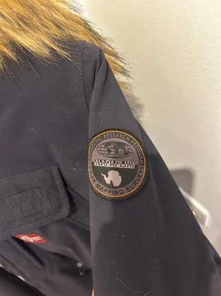 Chaqueta de invierno azul marino Napapijri