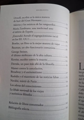 Insurgentes: De Aristóteles a Derrida, de Dante...