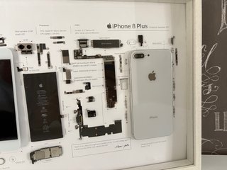 iPhone 8 Plus Plata/Blanco