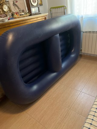 Colchón inflable con bomba eléctrica