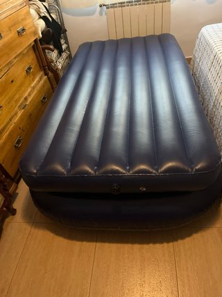 Colchón inflable con bomba eléctrica