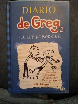 Lote de libros Diario de Greg, seis ediciones.
