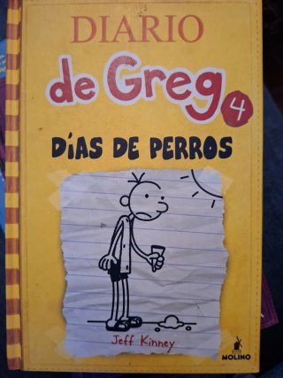 Lote de libros Diario de Greg, seis ediciones.