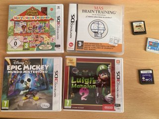 7 Juegos Nintendo DS/3DS
