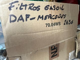 Filtro Gasoil Camión DAF Mercedes