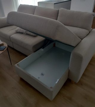 Sofá Chaiselonge 3 plazas IKEA Ekilstuna