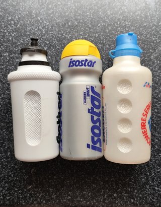 3 Bidones Ciclismo Vintage