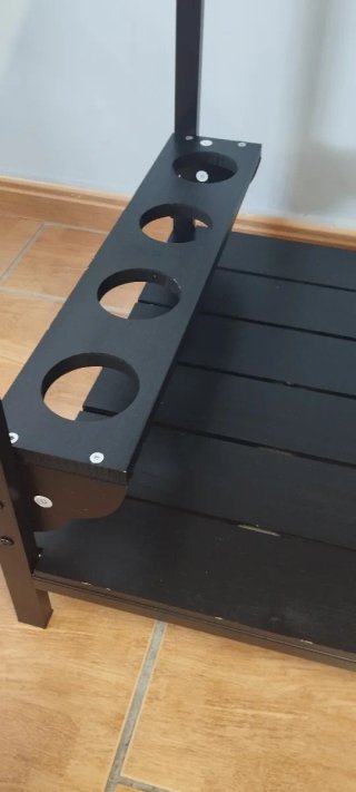 Mesa Camarera Cocina Madera y Metal