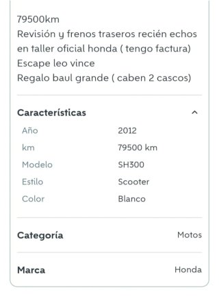 Honda SH300i Maxi Scooter
