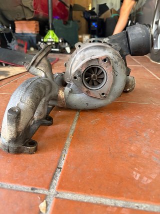 Turbo Garrett 2260VK + Downpipe Seat Ibiza 1.9 TDI
