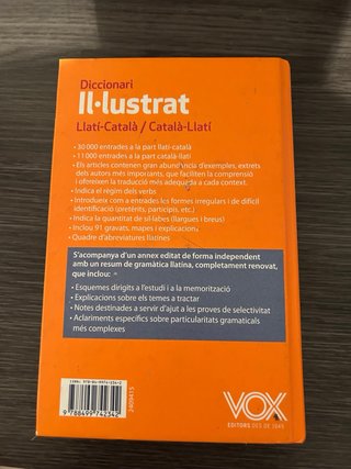 Diccionari il·lustrat llatí-català, català-llatí