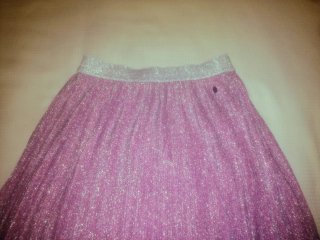 Falda Numph rosa  brillante