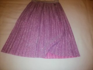 Falda Numph rosa  brillante