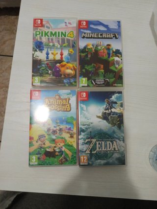 Animal Crossing Minecraft Zelda kings Pikmin 4