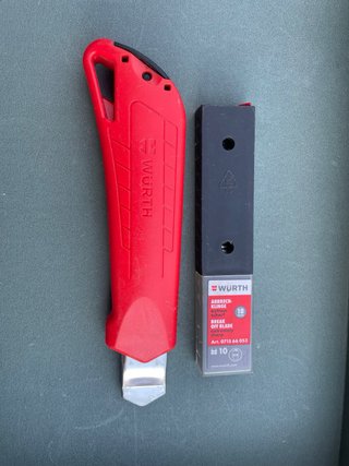 Cutter Wurth + lame di ricambio