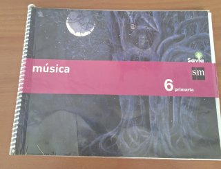 Libro texto Música 6º Primaria Savia SM