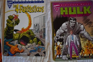 Lote 5 comics Marvel Forum. Biblioteca Excelsior