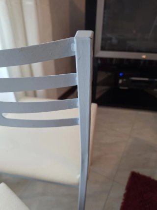 Lote 4 Sillas Comedor Metálicas