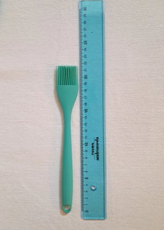 Set Spatole e Pennello in Silicone Antiaderente