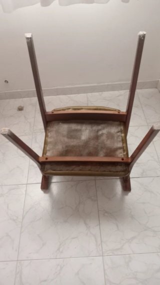 Butaca de skay y madera