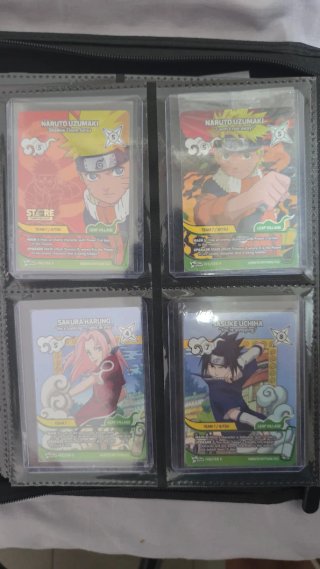 Collezione Carte Naruto (4 unità)