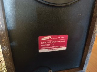 Barra de Sonido Samsung HW-F350/ZF Negra