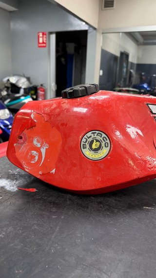 Depósito Bultaco Sherpa 350