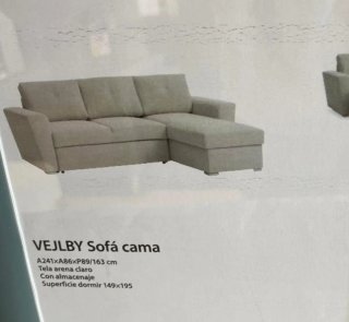 Divano modulare JYSK VEJLBY in tessuto